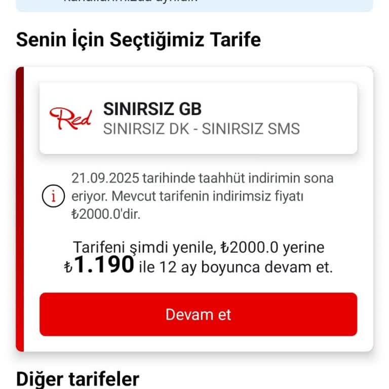 Taahhüt Bitiminde Fahiş Fiyat Artışıyla Karşılaşmak İstemiyorum