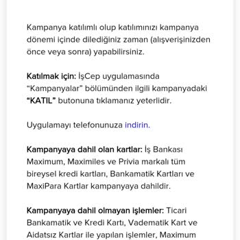 İş Bankası Maximum Kampanyasında Hak Ettiğim MaxiPuan'lar Eksiksiz Yüklenmedi