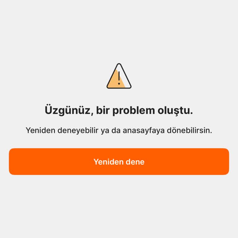 Hepsiburada Uygulamasında Sürekli Hata ve Sipariş Verememe Sorunu