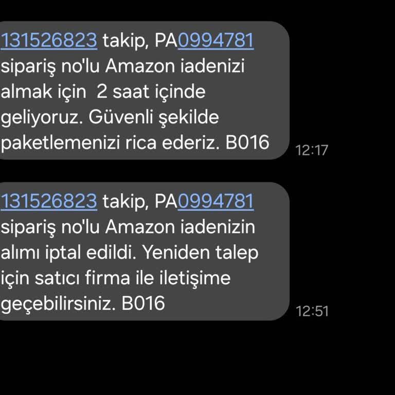 İade Alımında Sürekli Yaşanan Aksaklıklar Ve Bilgilendirme Eksikliği