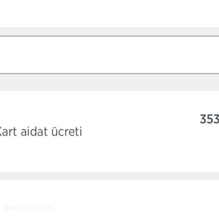 Kredi Kartı Aidatının Haksız Ve Şartsız Kesilmesi