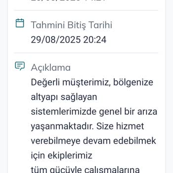 Sürekli Bağlantı Kopmaları Ve Eksik Hizmete Karşı Adil Çözüm Talebi