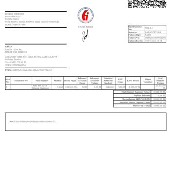 Teslim Edilmeyen Bulaşık Makinesi İçin Ücret İadesi Talebi