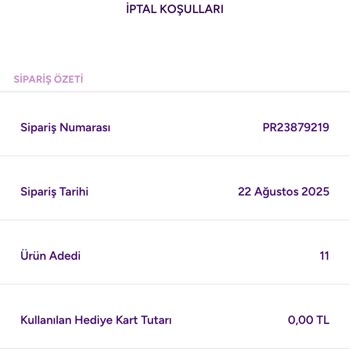 Siparişimin Hazırlanmaması Ve Teslim Edilmemesi Hakkında Şikayet