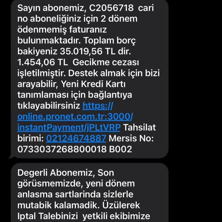 Taahhüt Bitiminde Habersiz Ve Fahiş Zamla Mağdur Edildim