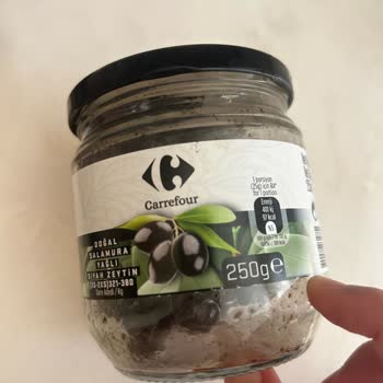 Carrefour SA Zeytin Kavanozundan Çıkan Cam Parçası Büyük Hayal Kırıklığı Yarattı