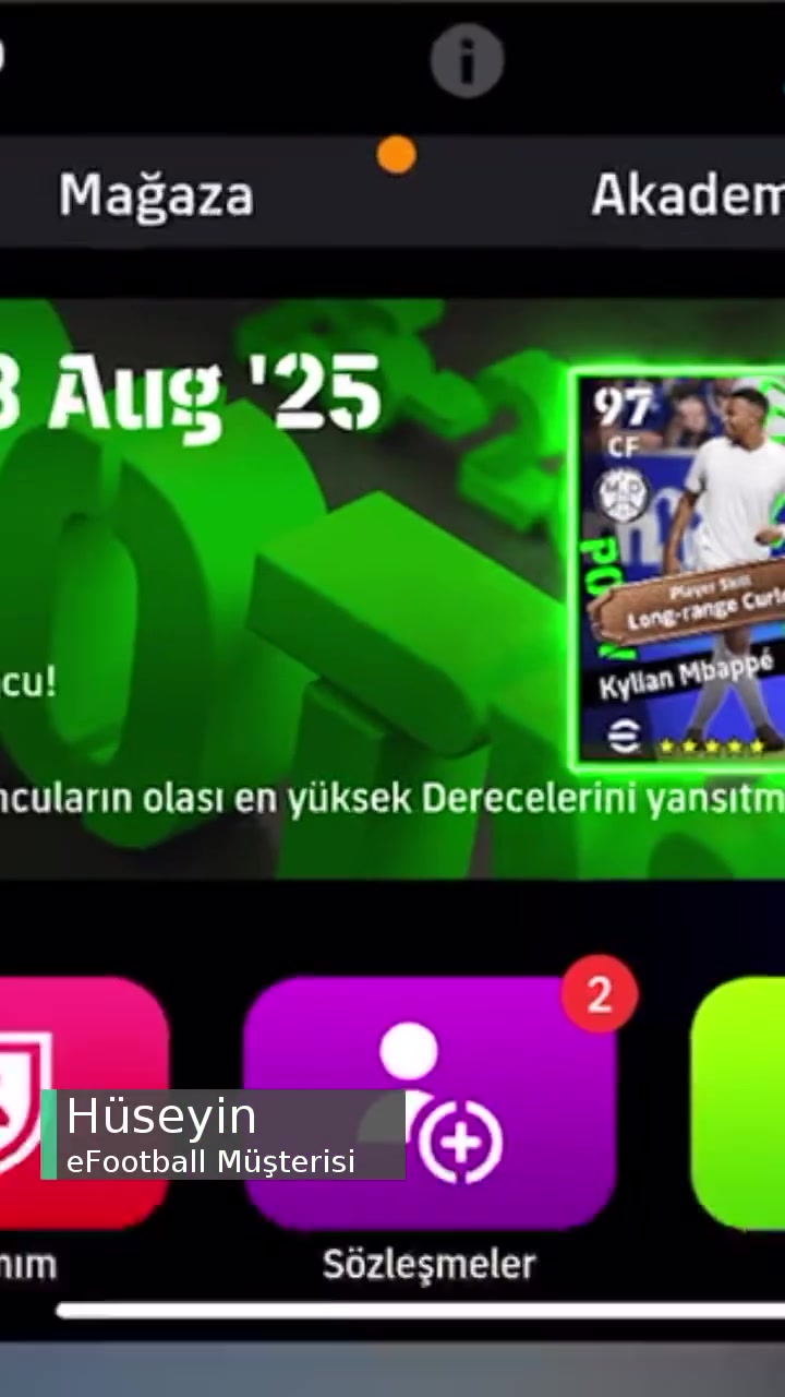 Efootball Kattan Hem Para Hem De Oyunda - Düşürme! videonun kapak resmi