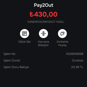 Eksik Bilgi Nedeniyle UC Yüklenmedi, Param İade Edilmiyor!