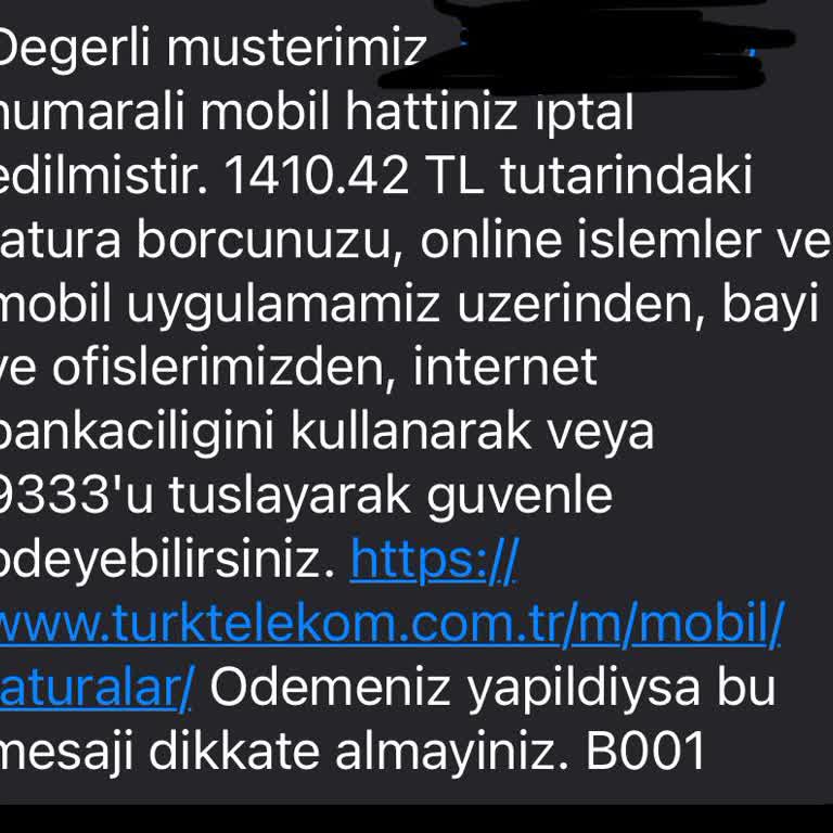 Taahhüt Cayma Bedeli Bilgisi Verilmeden Yüksek Fatura Sürprizi