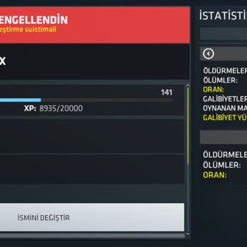 Haksız Ban Sorunu Oyun Deneyimimi Olumsuz Etkiliyor