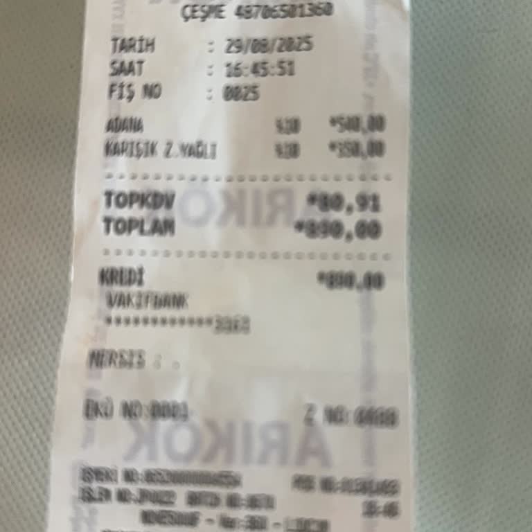 Avrasya Lokantası Üslup Sorunu!