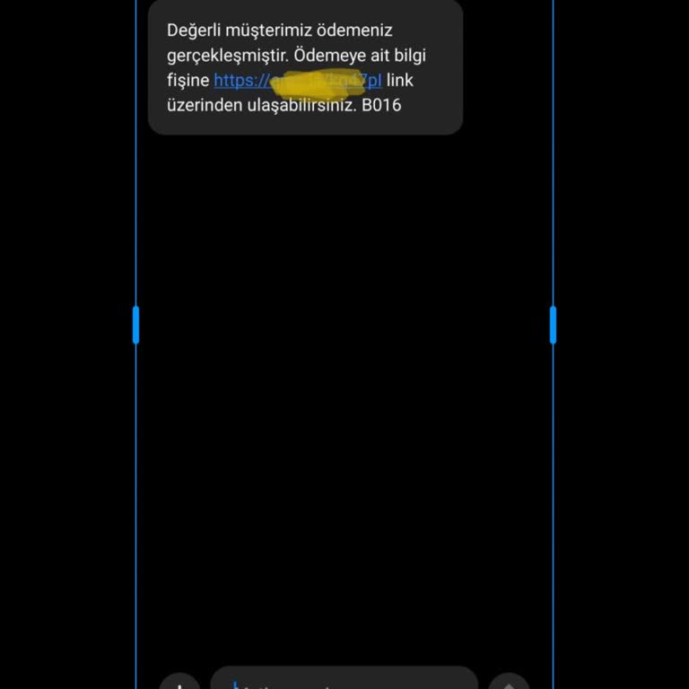 Bilinmeyen Ödeme Mesajı Ve Kişisel Bilgi Güvenliği Endişesi