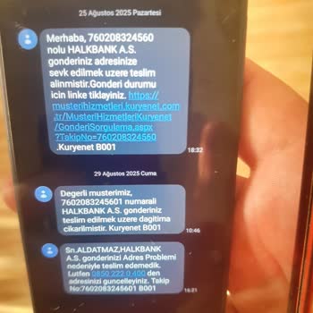 Teslimat Sorunu Ve Çözüm Eksikliği: Halkbank Kartım Bir Haftadır Elime Ulaşmadı