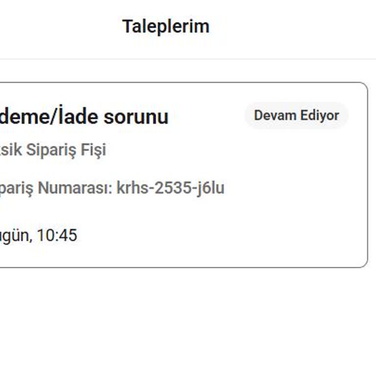 Yemeksepeti Siparişim Eksik Geldi, Fişim Teslim Edilmedi Mağdur Oldum!