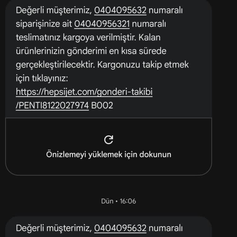 Yanlış Numara Nedeniyle Kargom Adresime Ulaşmadı
