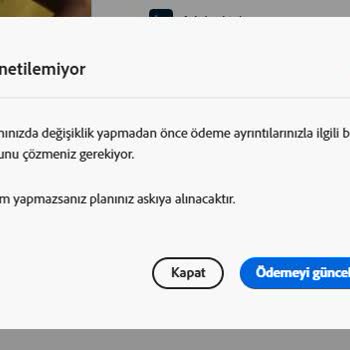 Adobe Photoshop Deneme Sürümü Sonrası Haksız Üyelik Ücreti Ve İptal Sorunu