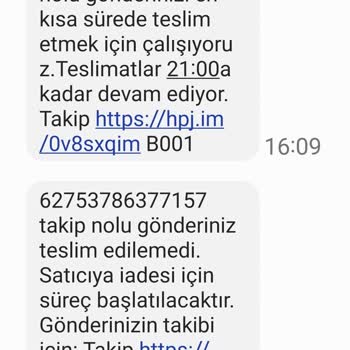 Teslimat Yapılmayan Kargo İçin Yanıltıcı Bilgi Ve Çözüm Eksikliği