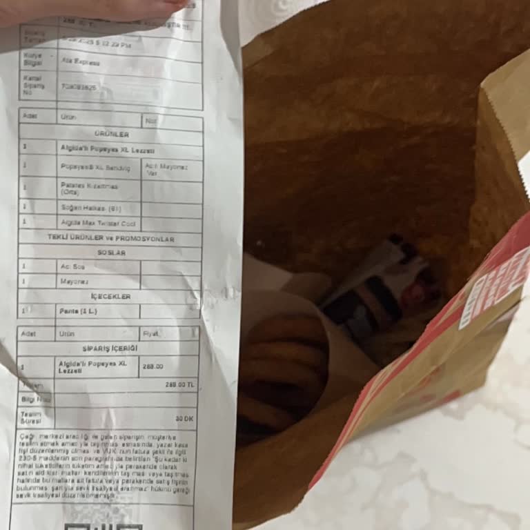 Siparişimde Hamburger Yoktu, Mağdur Edildim!