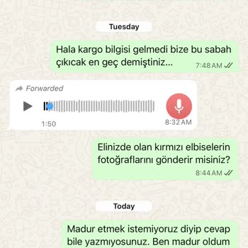 Geciken Teslimat Ve İade Sürecinde Yaşanan İletişim Sorunları Nedeniyle Mağduriyet
