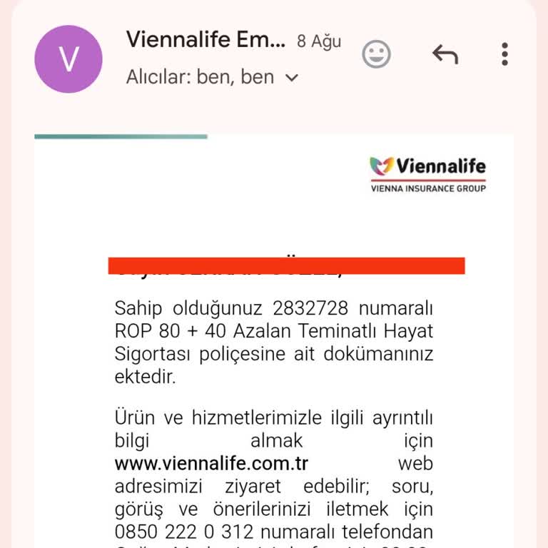 Hayat Sigortası İptalinde Şeffaf Olmayan İşlem Ve Eksik İade