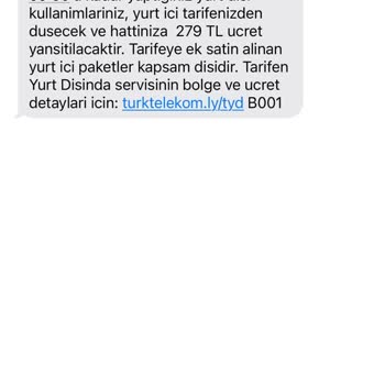 Yurt Dışında Kullanmadan İnternet Ücreti Kesilmesi Ve Mağduriyet