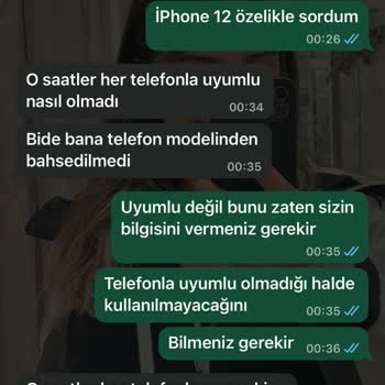 Samsung Galaxy FIT3 Akıllı Saat Apple Telefonla Uyumlu Çıkmadı İade Reddedildi