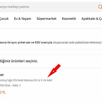 Trendyol Eksik Ürün Teslimatı Ve Yanıltıcı Bilgilendirme