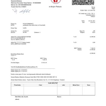 2 Günlük Scooter’da Ekran Aniden Kapandı, Müşteri Hizmetlerine Ulaşılamıyor