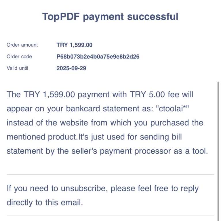 Toppdf Sitesinde Gizli Ücretlendirme Ve İletişimsizlik Mağduriyeti Yaşadım