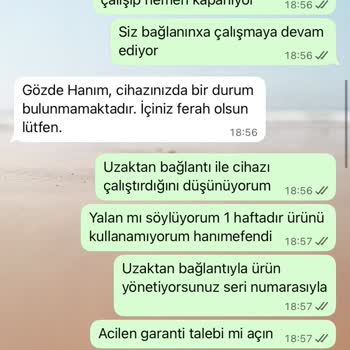 Dyson V12 Süpürge Çalışmıyor Garanti Talebim Reddedildi