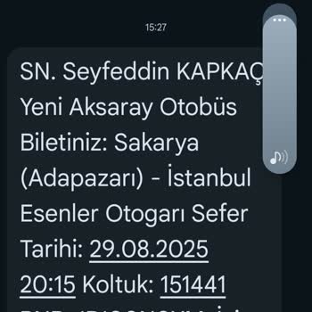 Otobüs Rötarı Ve İlgisiz Müşteri Hizmetleri Nedeniyle Mağduriyet