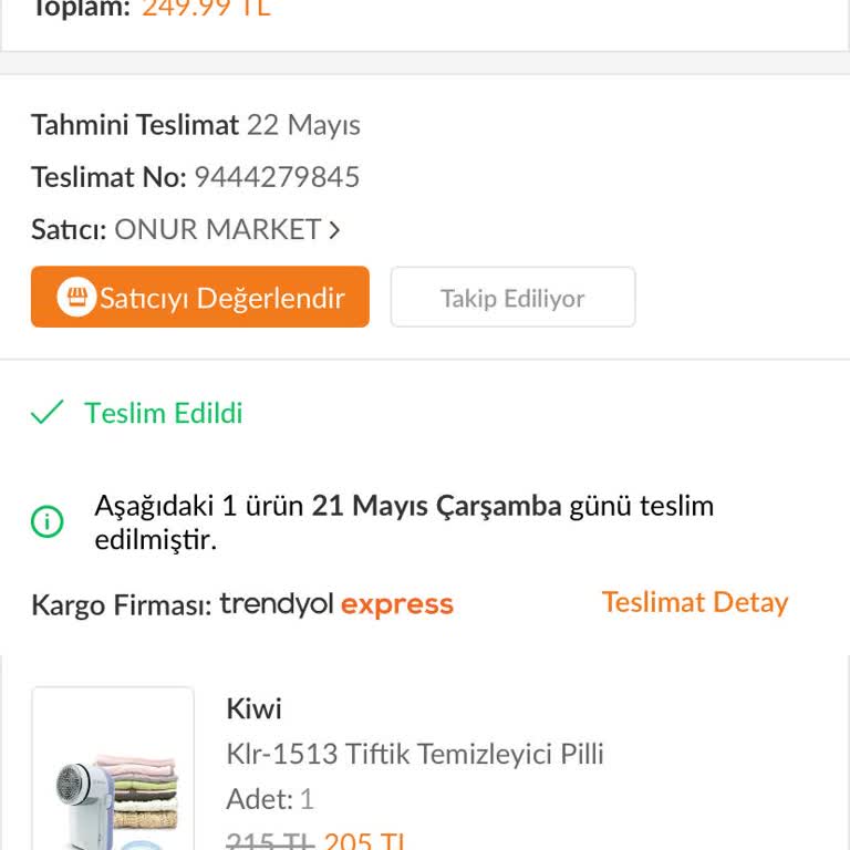 Kiwi Home Tiftik Makinesi İşe Yaramıyor