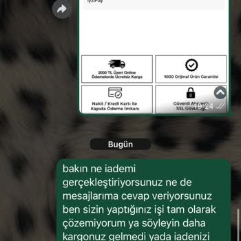 Eksik Ürün Teslimatı Ve İade Talebime Çözüm Sunulmuyor