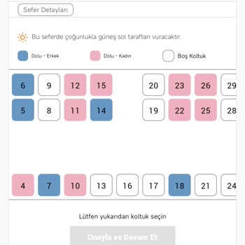 Seçtiğim Koltuklar Değiştirildi, Otobüs Gecikti Ve Bilgilendirme Yapılmadı: Mağduriyetimin Giderilmesini Talep Ediyorum