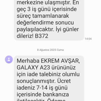 EasyCep'ten Alınan Telefonun İadesinde Geciken Ücret İadesi Ve İlgisiz Müşteri Hizmeti