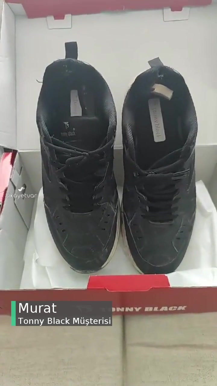 Tonny Black Ayakkabının Kısa Sürede Yıpranması videonun kapak resmi