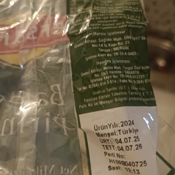 Aldığım Pirinç Ürünü Kelebeklendi Ve Bozuldu, Mağduriyetimin Giderilmesini İstiyorum