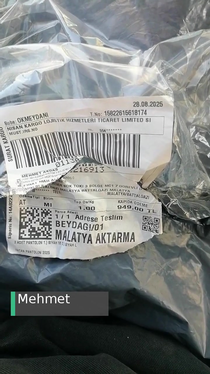 Nisan Kargo Lojistik Hizmetleri Yanlış Ürün Gönderim Yapmışlar videonun kapak resmi