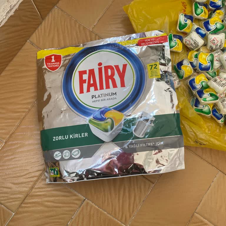 Fairy Platinum Tabletlerde Dayanılmaz Koku Sorunu