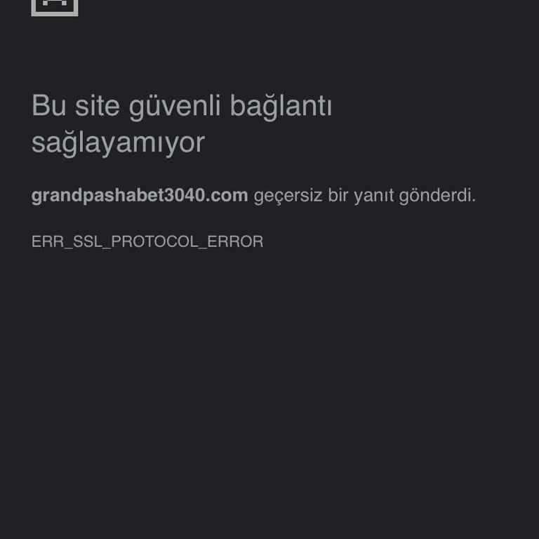 GrandPashaBet Sitesine Saatlerdir Erişemiyorum Bakiyeme Ulaşamıyorum