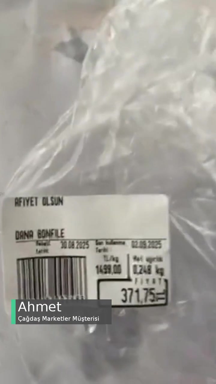 Çağdaş Marketler Bonfile Yerine Yağ videonun kapak resmi