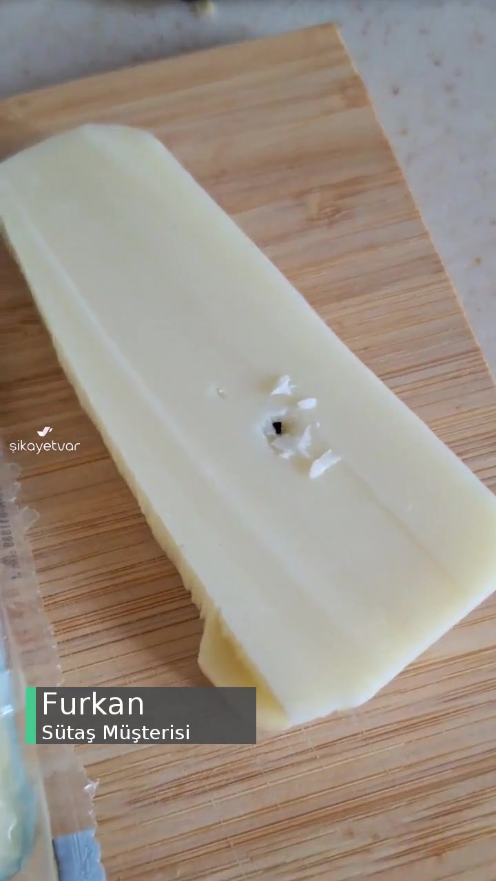 Sütaş Kaşarın İçinden Çıkan Yabancı Madde videonun kapak resmi