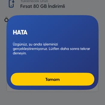 Turkcell Uygulamasında Sürekli Paket Yenileme Sorunu Ve Yetersiz Destek