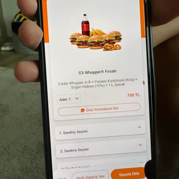 Eksik Ve Soğuk Gelen Sipariş İçin Ücret İadesi Talebi