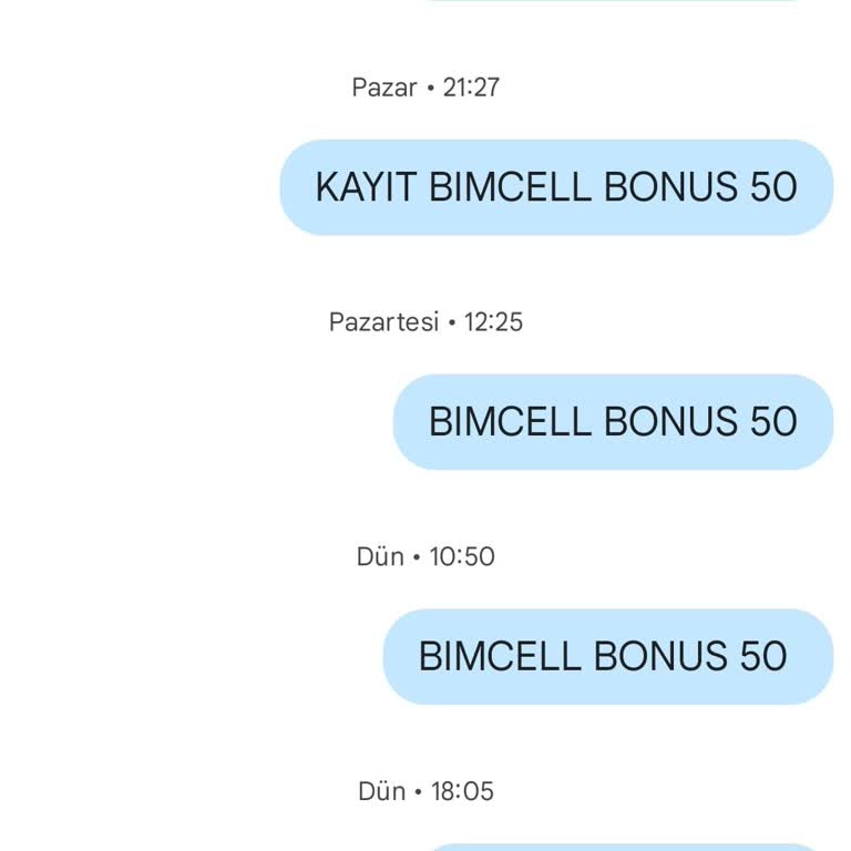 Bimcell 50 GB Hediye İnternet Kampanyası Hakkında Sorun Yaşıyorum