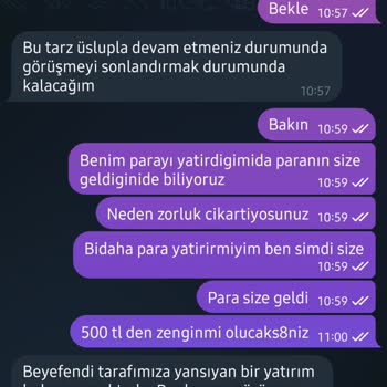 Yatırdığım 500 TL Hesabıma Geçmedi, İade Yapılmıyor!