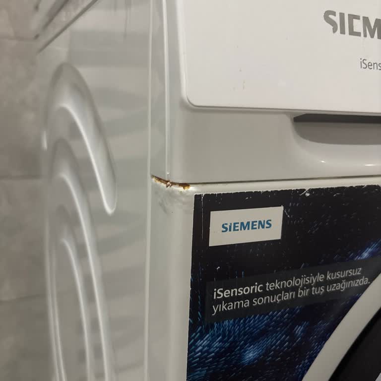 Garanti Kapsamındaki Siemens Çamaşır Makinesinde Artan Paslanma Sorunu