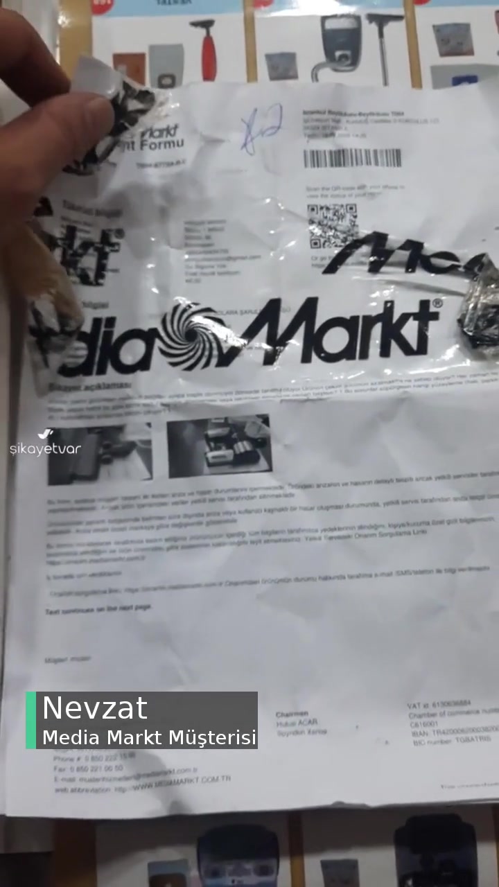 Media Markt Süpürgemin Problemleri İle İlgilenmedi videonun kapak resmi