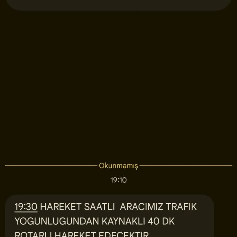 Buzlu Turizm Otobüs Gecikmesi Ve İletişim Sorunu Mağduriyeti