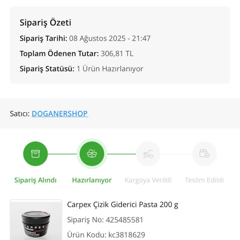 Siparişim 22 Gündür Teslim Edilmedi, Para İadesi Veya Ürün Talep Ediyorum